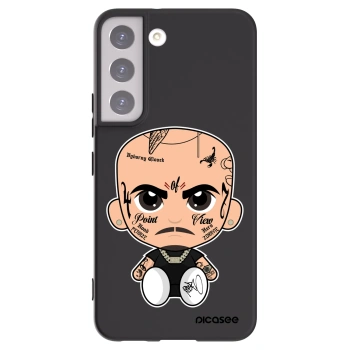 Picasee silikónový čierny obal pre Samsung Galaxy S22 5G - Separ