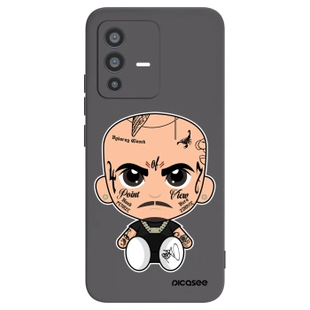 Picasee silikónový čierny obal pre Vivo V23 5G - Separ