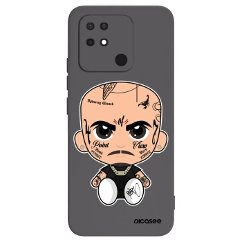 Picasee silikónový čierny obal pre Xiaomi Redmi 10C - Separ