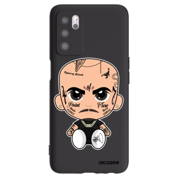 Picasee silikónový čierny obal pre OPPO A16 - Separ