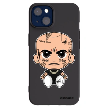 Picasee silikónový čierny obal pre Apple iPhone 14 - Separ