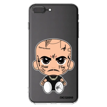 Picasee silikónový prehľadný obal pre Apple iPhone 8 Plus - Separ