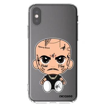 Picasee silikónový prehľadný obal pre Apple iPhone X/XS - Separ