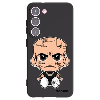 Picasee silikónový čierny obal pre Samsung Galaxy S23 5G - Separ