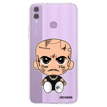 Picasee silikónový prehľadný obal pre Honor 8X - Separ