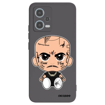 Picasee silikónový čierny obal pre Xiaomi Redmi Note 12 5G - Separ