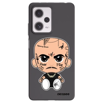 Picasee silikónový čierny obal pre Xiaomi Redmi Note 12 Pro+ 5G - Separ