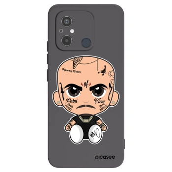 Picasee silikónový čierny obal pre Xiaomi Redmi 12C - Separ