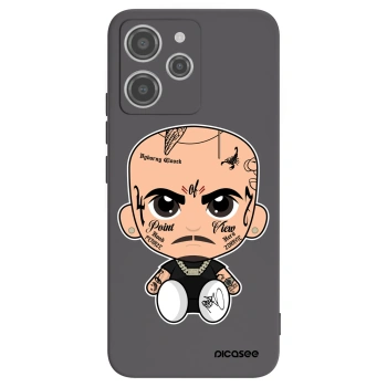 Picasee silikónový čierny obal pre Xiaomi Redmi 12 4G - Separ