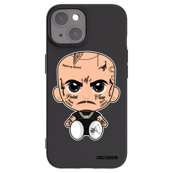 Picasee silikónový čierny obal pre Apple iPhone 15 - Separ