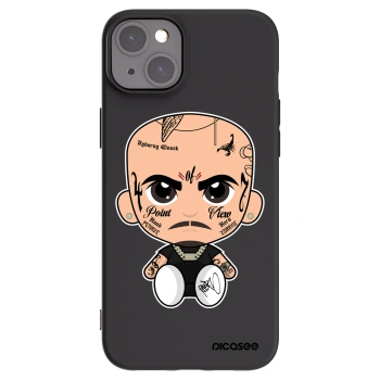 Picasee silikónový čierny obal pre Apple iPhone 15 Plus - Separ