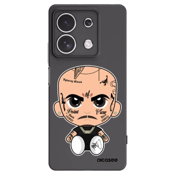 Picasee silikónový čierny obal pre Xiaomi Redmi Note 13 4G - Separ