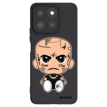 Picasee silikónový čierny obal pre Honor X8b - Separ