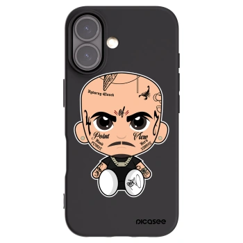 Picasee silikónový čierny obal pre Apple iPhone 16 - Separ