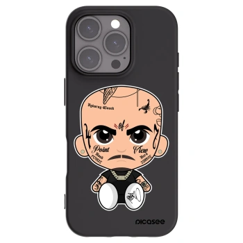 Picasee silikónový čierny obal pre Apple iPhone 16 Pro - Separ
