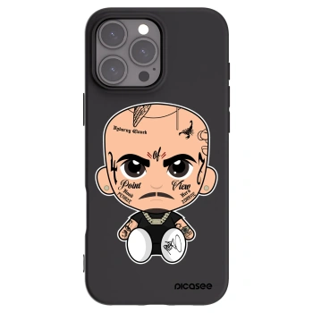 Picasee silikónový čierny obal pre Apple iPhone 16 Pro Max - Separ