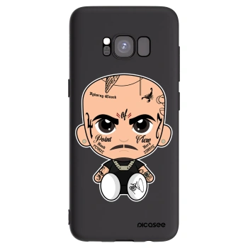 Picasee silikónový čierny obal pre Samsung Galaxy S8 G950F - Separ