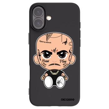 Picasee silikónový čierny obal pre Apple iPhone 16 Plus - Separ