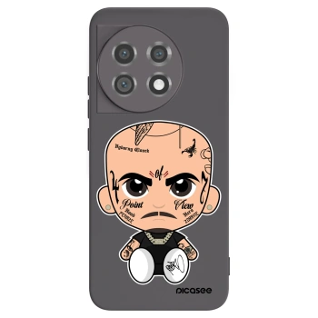 Picasee silikónový čierny obal pre OnePlus 11 5G - Separ