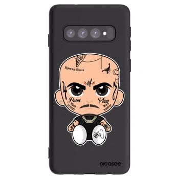 Picasee silikónový čierny obal pre Samsung Galaxy S10 G973 - Separ