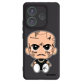 Picasee silikónový čierny obal pre Xiaomi Redmi Note 14 5G - Separ
