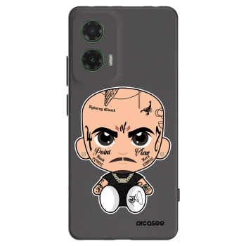 Picasee silikónový čierny obal pre Motorola Moto G35 5G - Separ