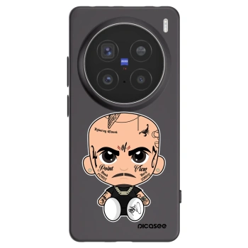 Picasee silikónový čierny obal pre Vivo X200 Pro - Separ