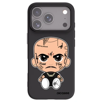Picasee silikónový čierny obal pre Apple iPhone 17 Pro - Separ