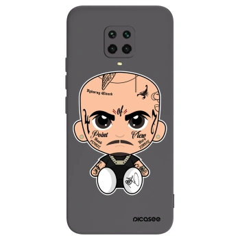 Picasee silikónový čierny obal pre Xiaomi Redmi Note 9S - Separ