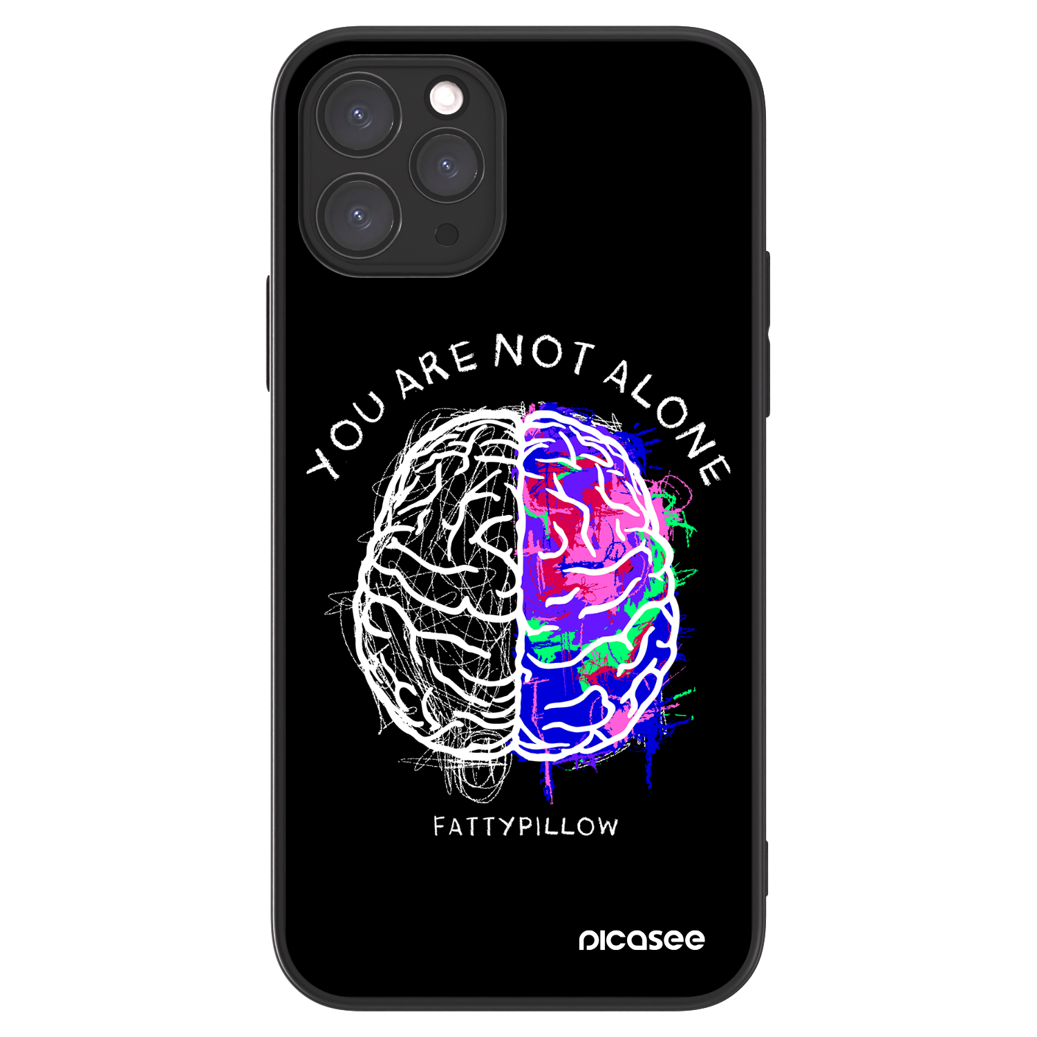Picasee ULTIMATE CASE MagSafe pro Apple iPhone 11 Pro - Brain - White