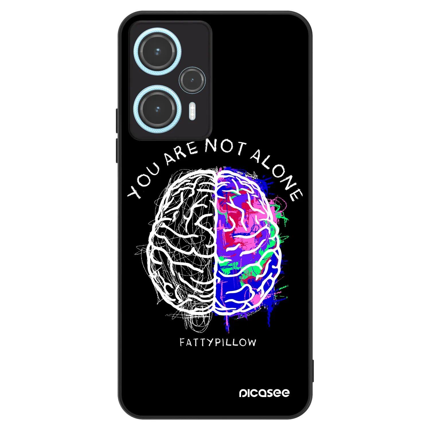 Picasee ULTIMATE CASE pro Xiaomi Poco F5 - Brain - White