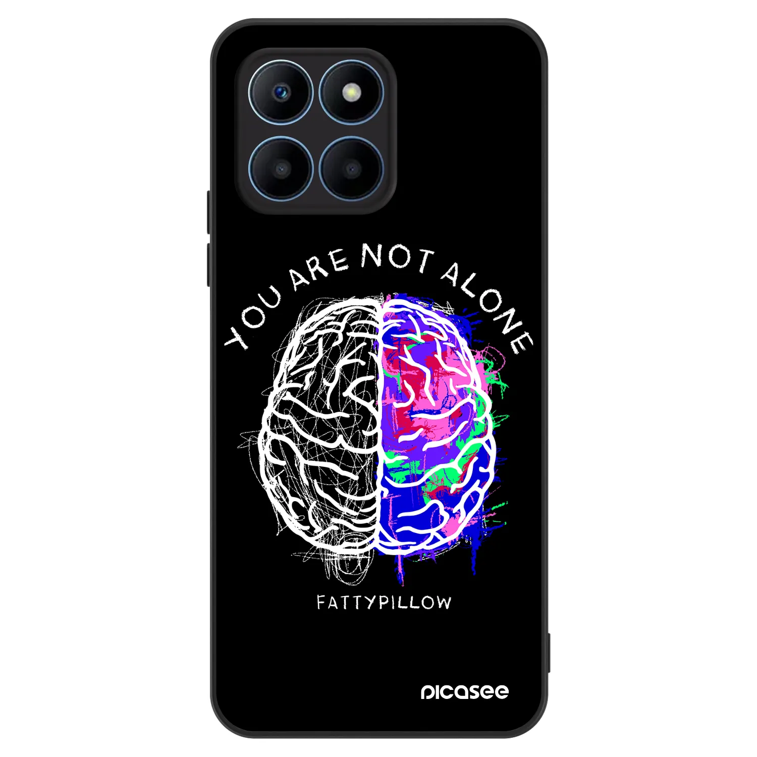 Picasee ULTIMATE CASE pro Honor 70 Lite - Brain - White