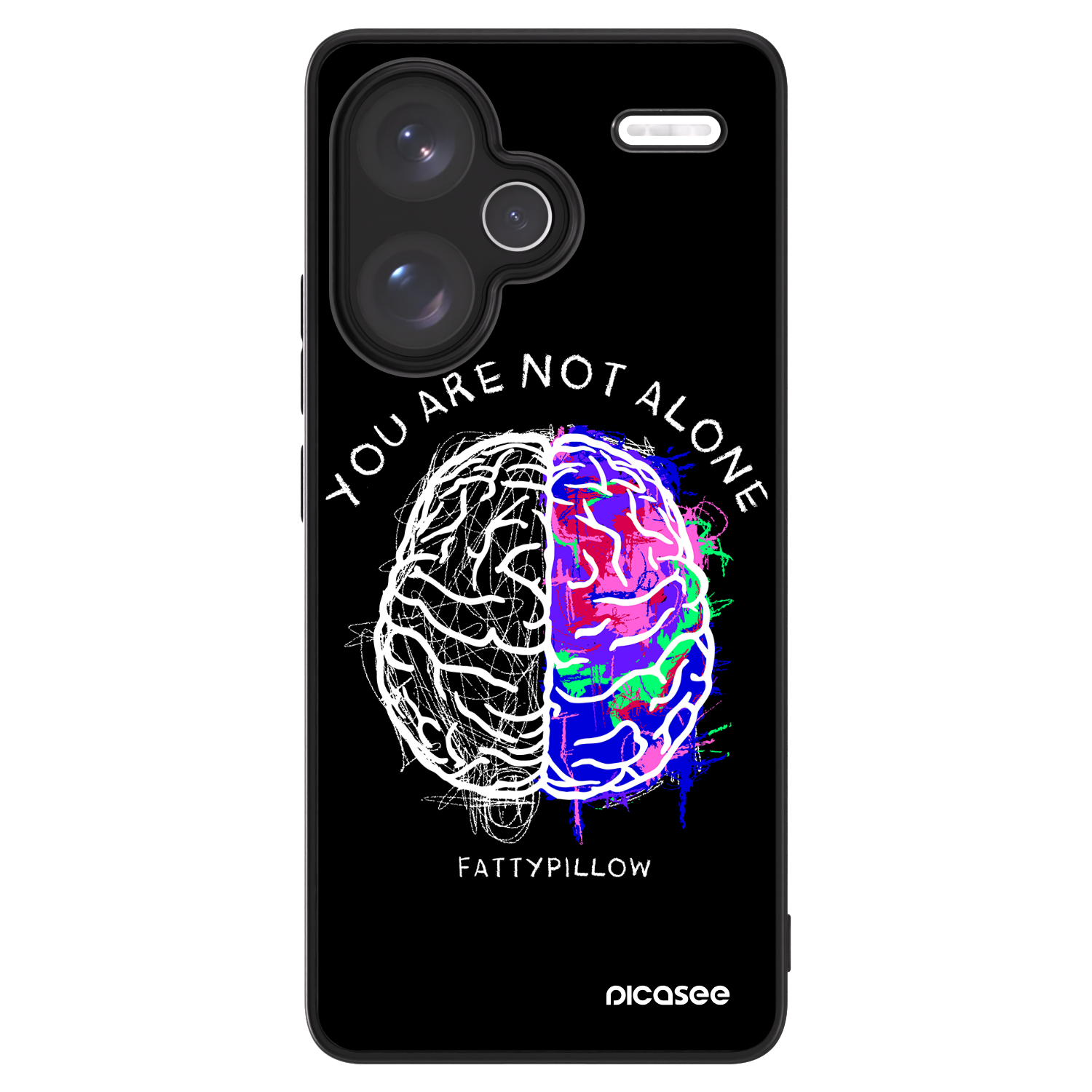 ULTIMATE CASE pro Xiaomi Redmi Note 13 Pro+ 5G - Brain - White