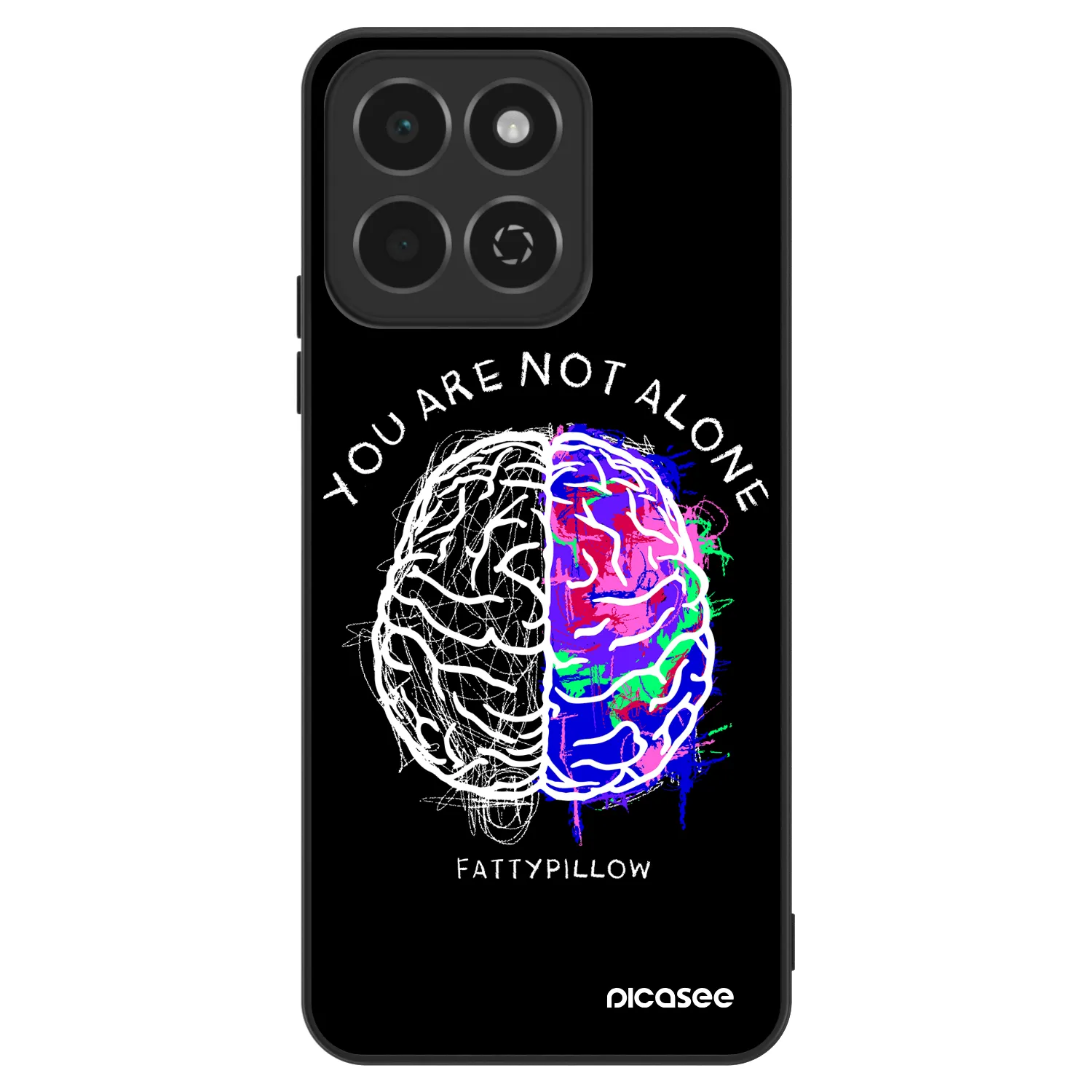 Picasee ULTIMATE CASE pro Honor 200 Smart 5G - Brain - White