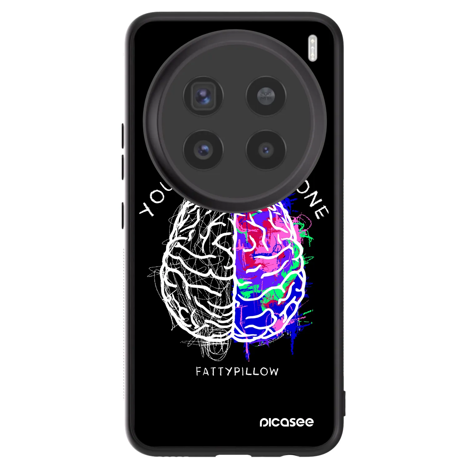 Picasee ULTIMATE CASE pro Vivo X200 Pro - Brain - White