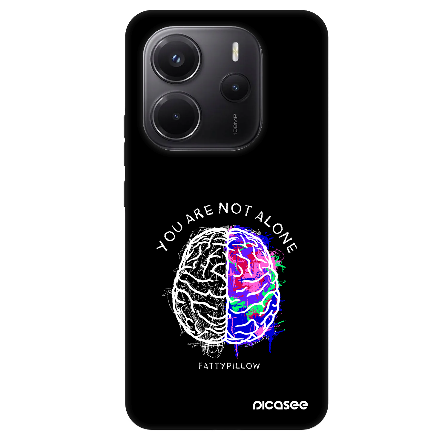 Fashion Case pre Xiaomi Redmi Note 14 5G - Brain - White