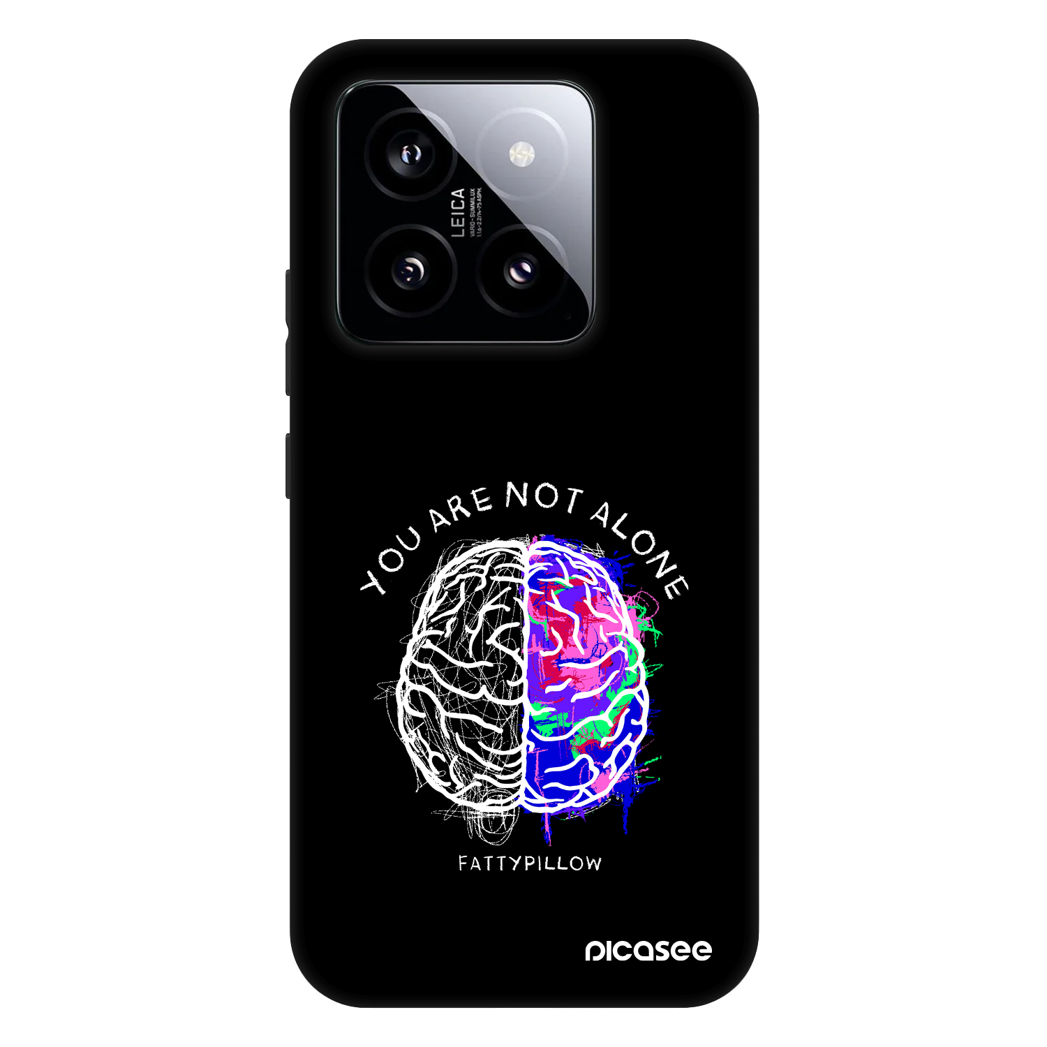 Picasee Fashion Case pre Xiaomi 14 - Brain - White