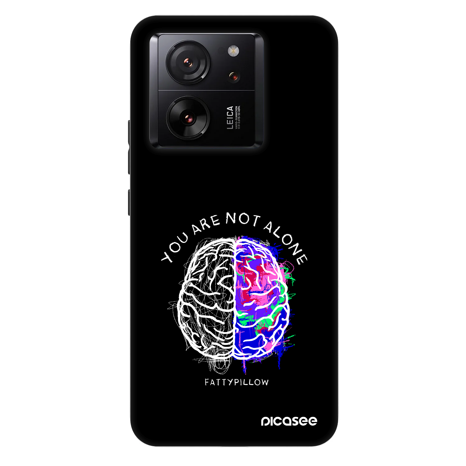 Picasee Fashion Case pre Xiaomi 13T Pro - Brain - White