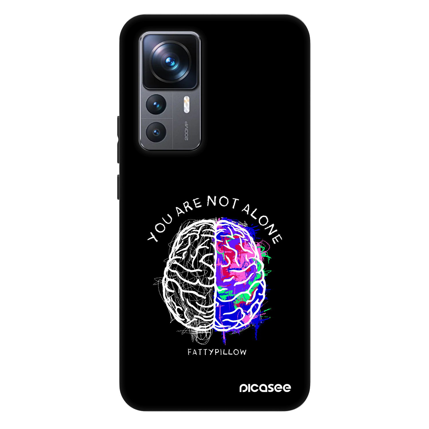 Picasee Fashion Case pre Xiaomi 12T Pro - Brain - White