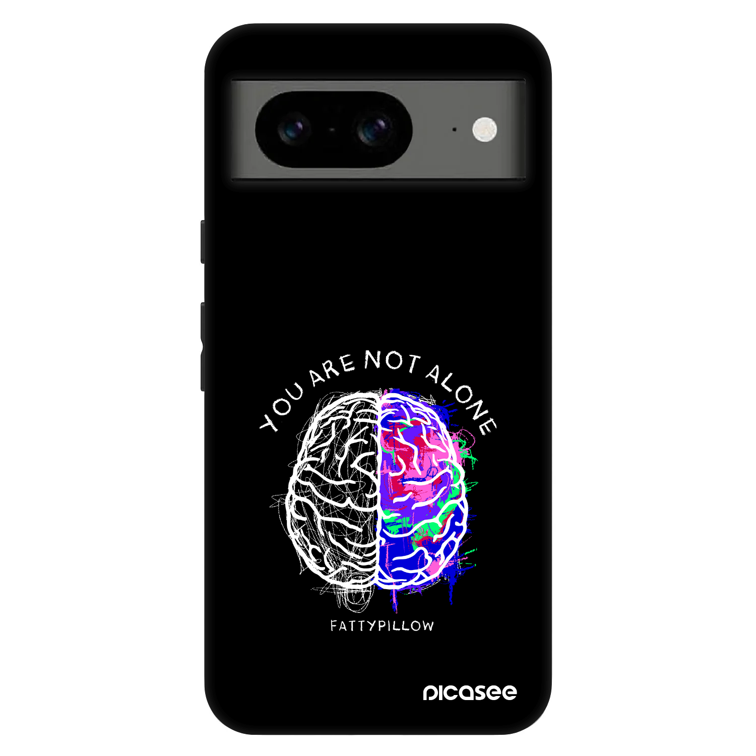 Picasee Fashion Case pre Google Pixel 8 Pro - Brain - White