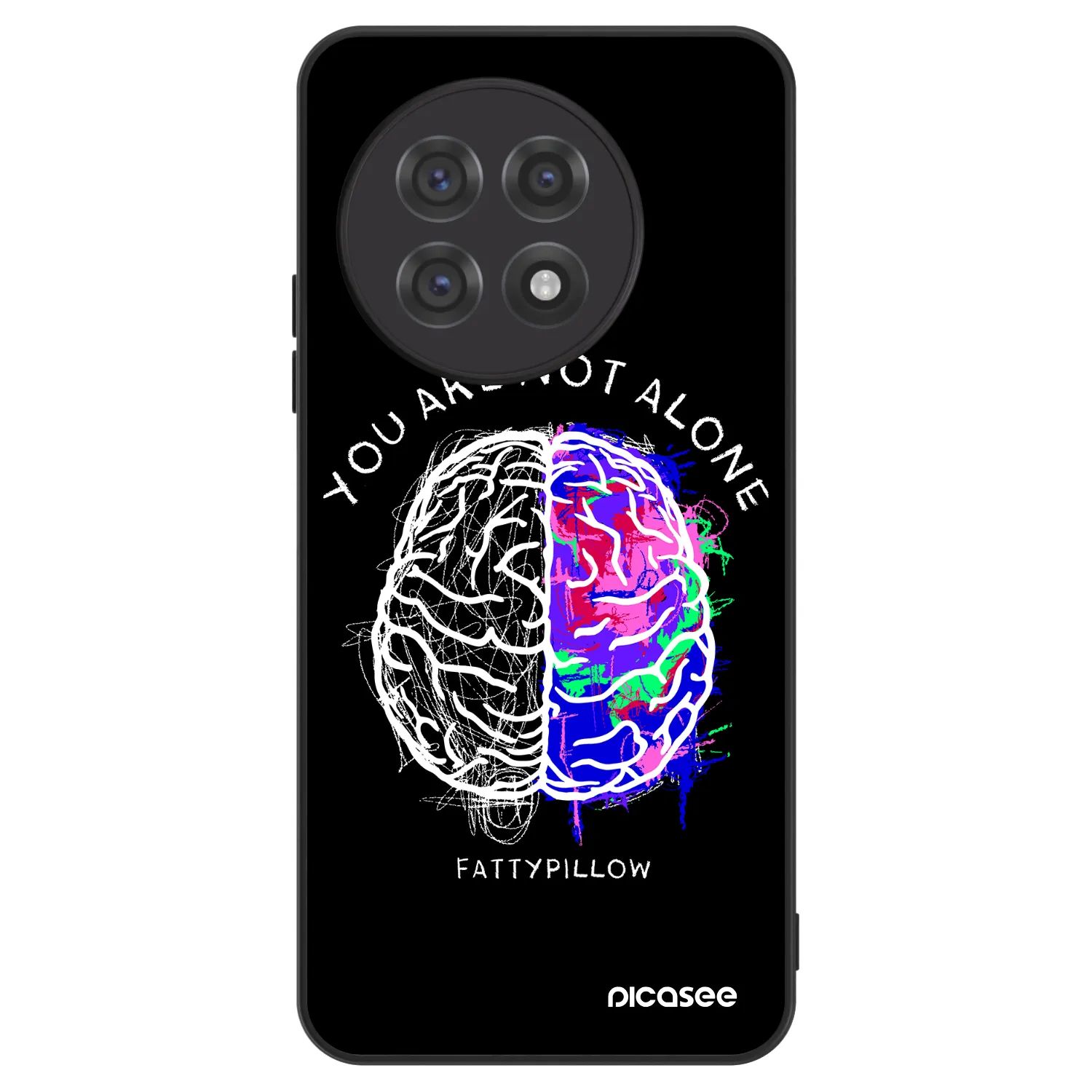Picasee ULTIMATE CASE pro OnePlus 13R 5G - Brain - White