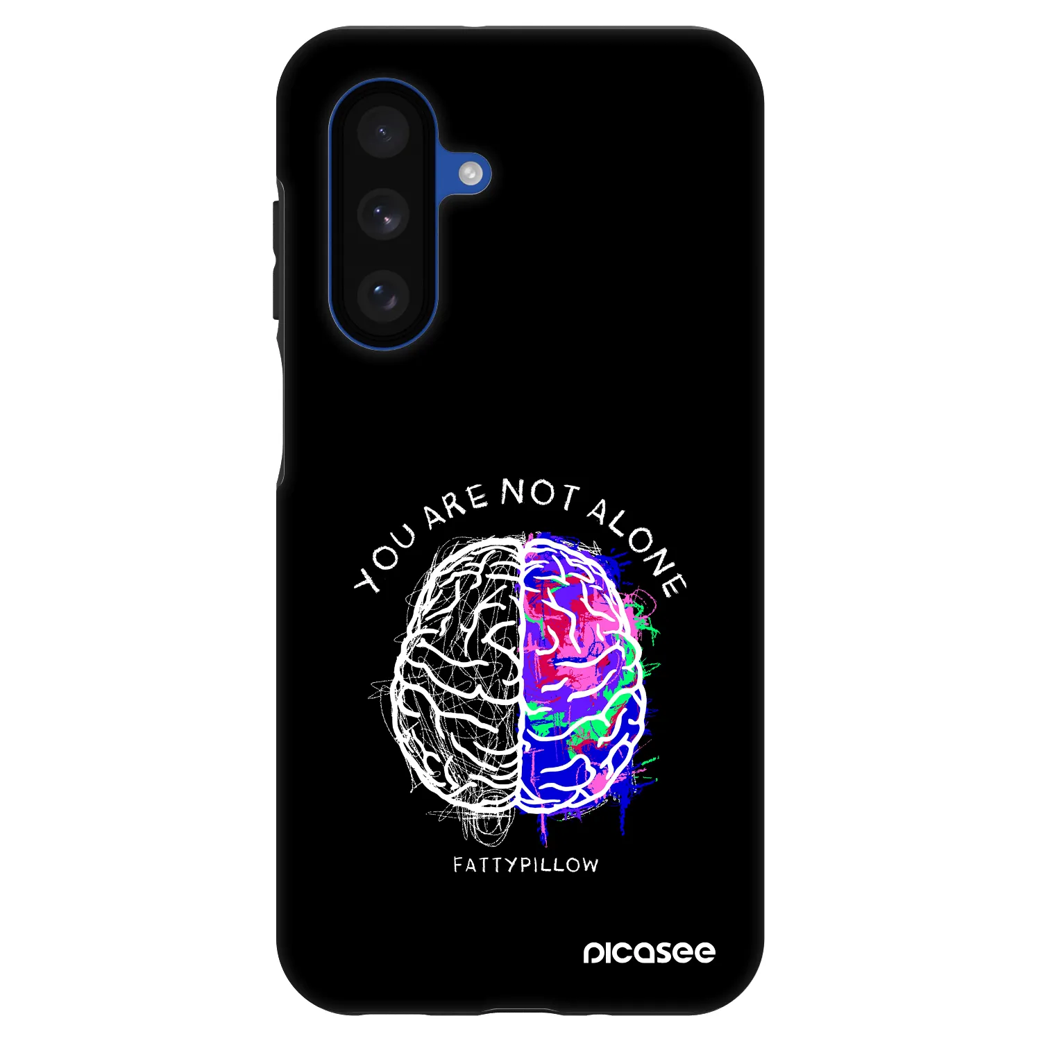 Picasee Fashion Case pre Samsung Galaxy A17 5G - Brain - White