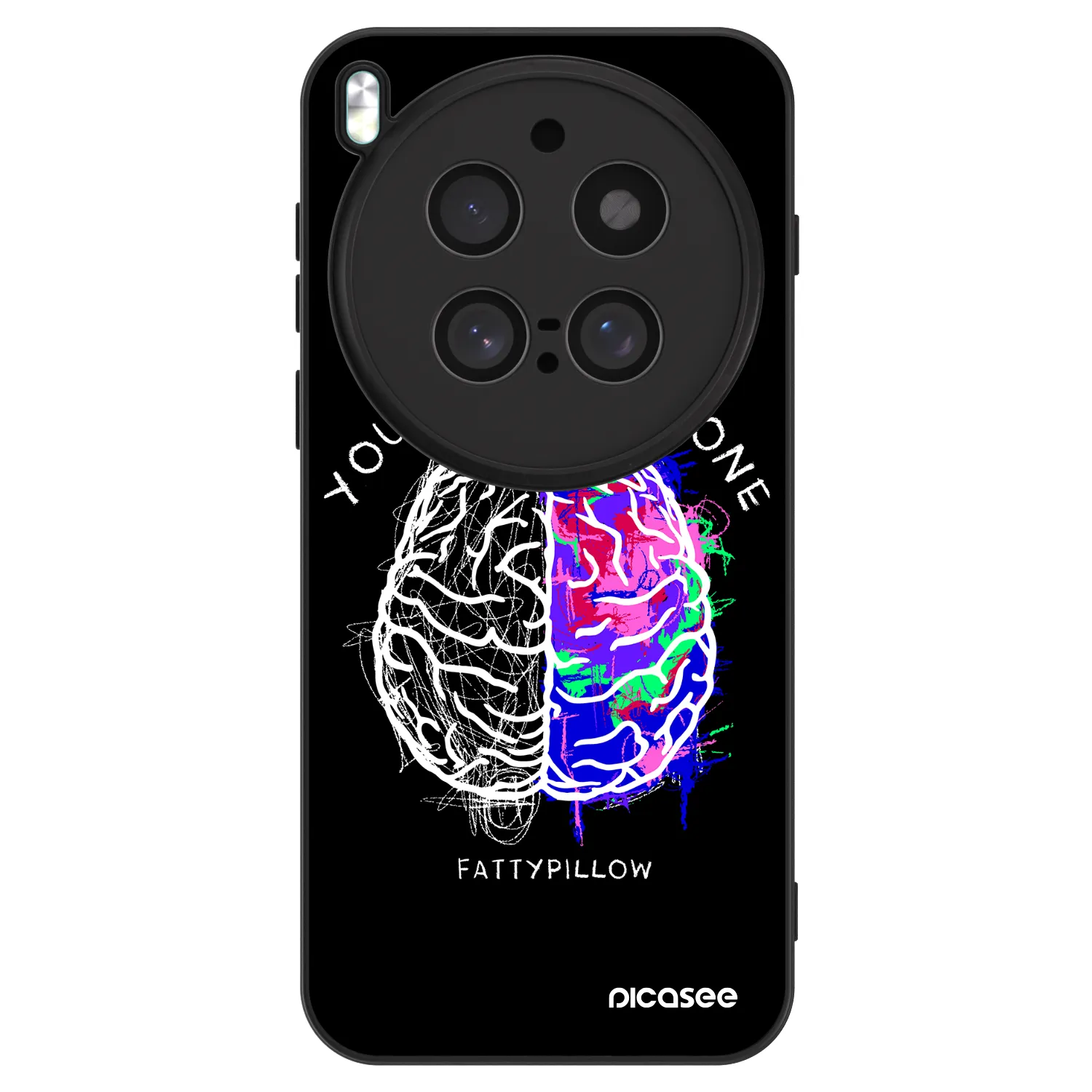 Picasee ULTIMATE CASE pro Vivo X300 Pro - Brain - White
