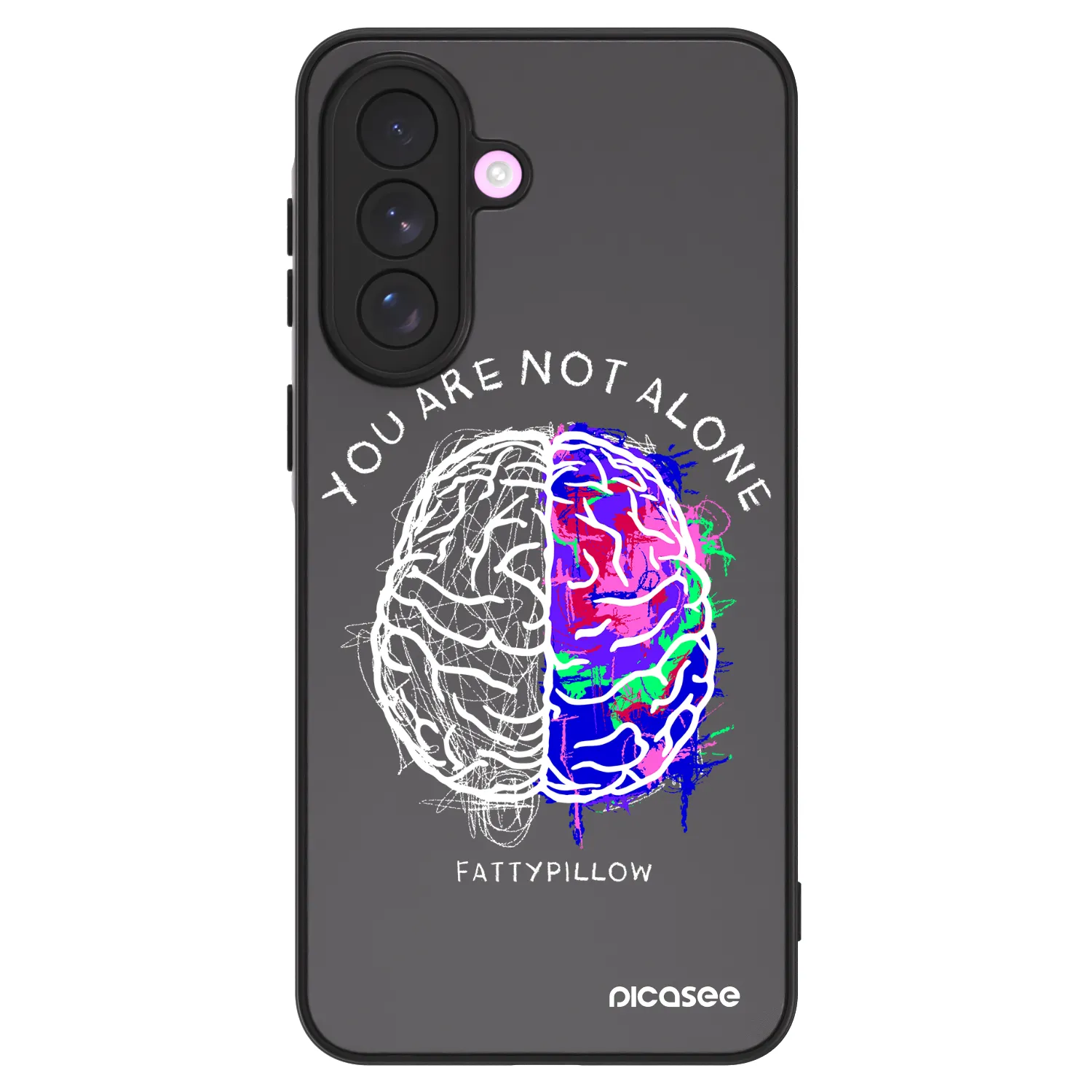 Picasee ULTIMATE CASE pro Samsung Galaxy A57 5G - Brain - White