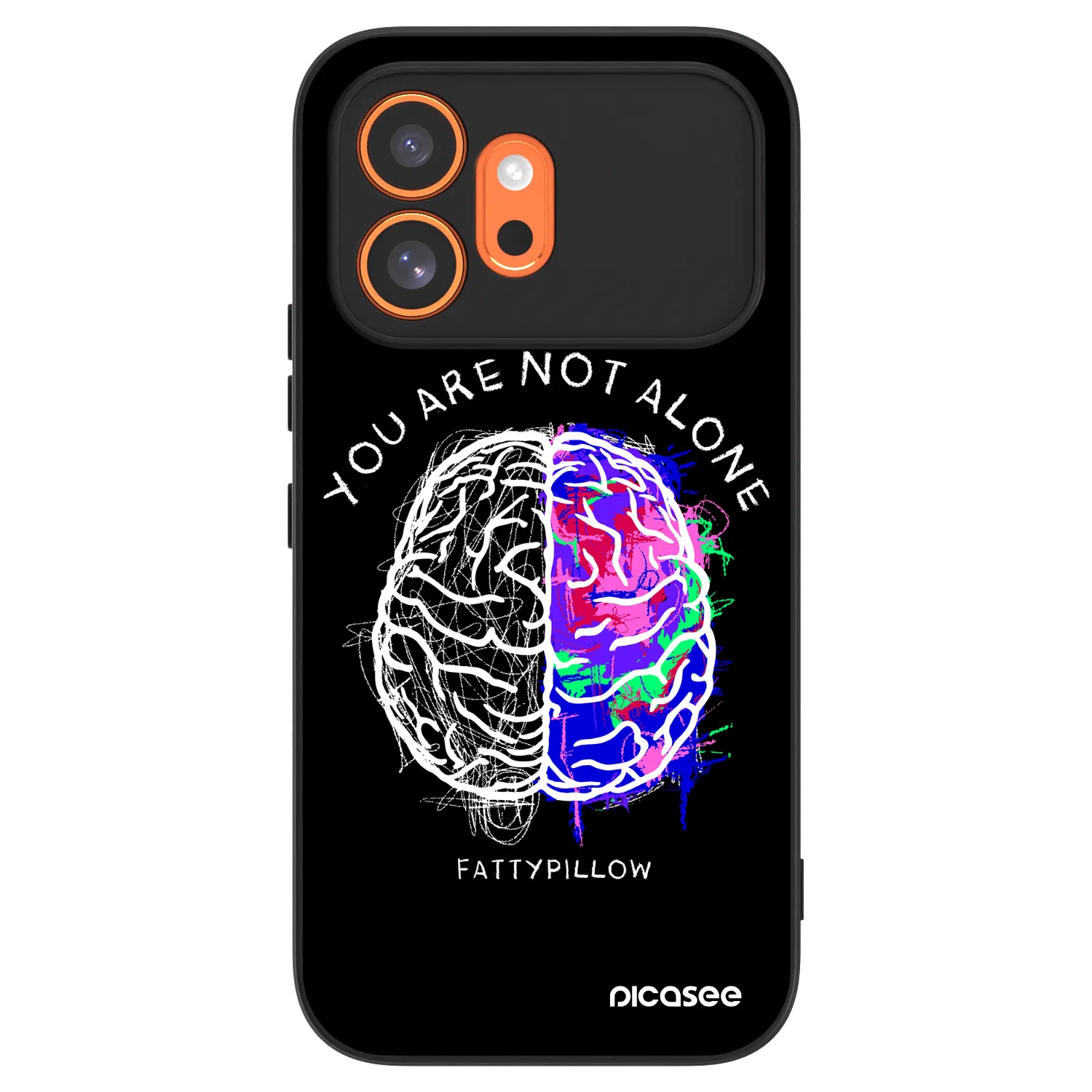 Picasee ULTIMATE CASE pro Honor 600 - Brain - White