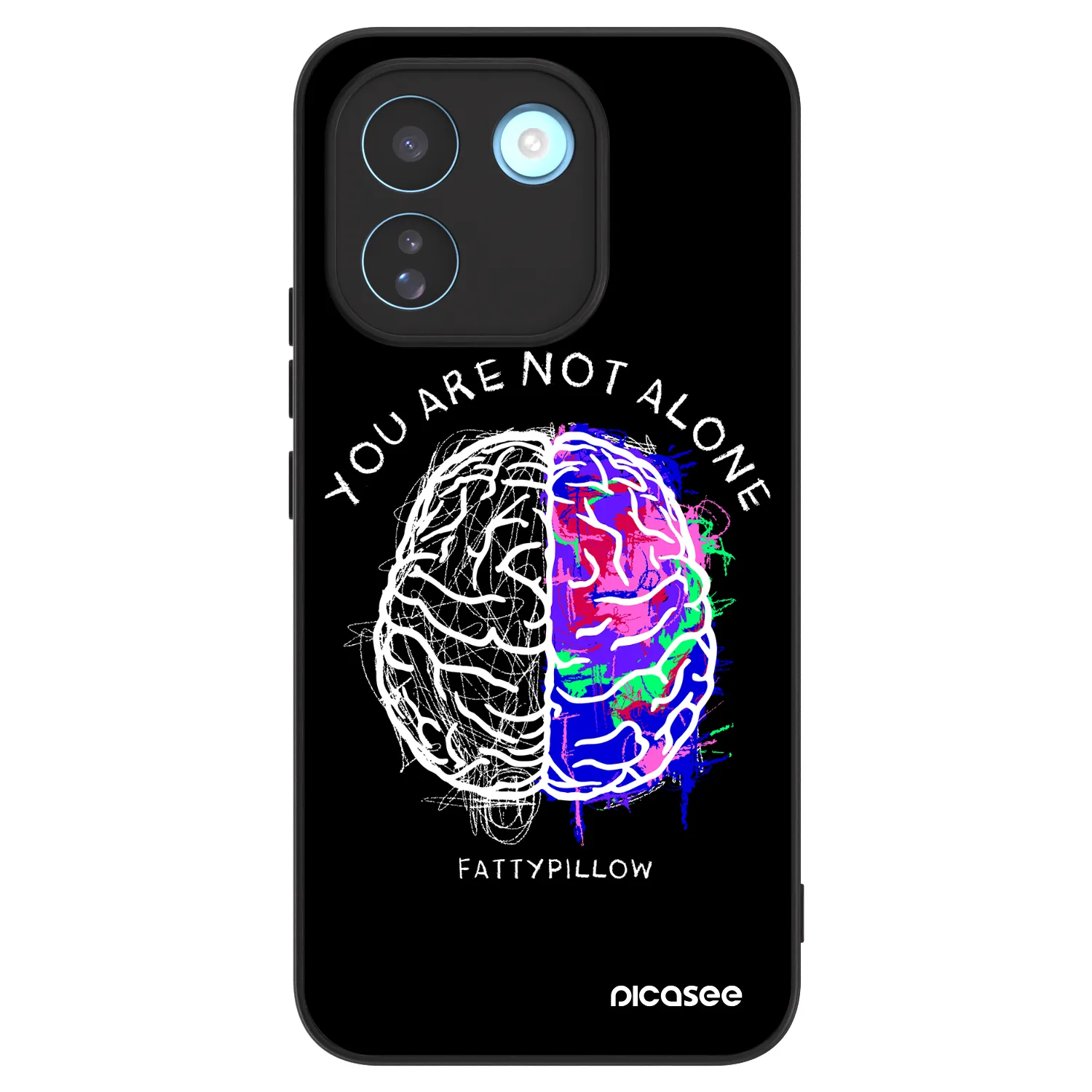 Picasee ULTIMATE CASE pro Xiaomi Redmi Note 17 Pro MAX 5G - Brain - White