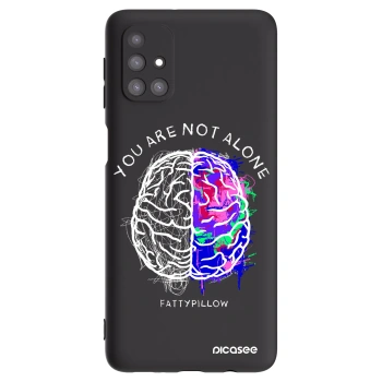 Obal pre Samsung Galaxy M31s - Brain - White