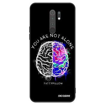 Obal pre Xiaomi Redmi 9 - Brain - White
