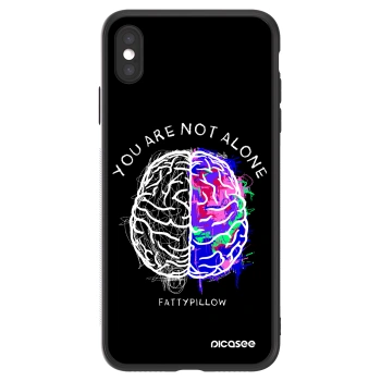 Picasee ULTIMATE CASE pro Apple iPhone XS Max - Brain - White