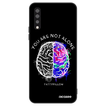 Obal pre Samsung Galaxy A70 A705F - Brain - White